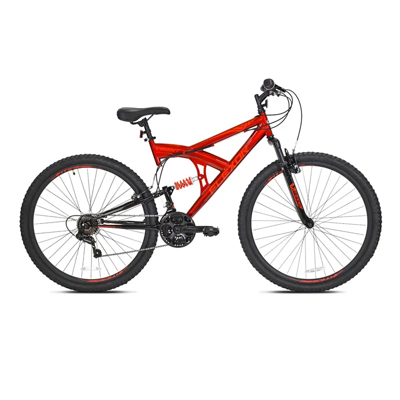 Kent 29 in. Flexor Men's Dual Suspension Mountain Bike, Red