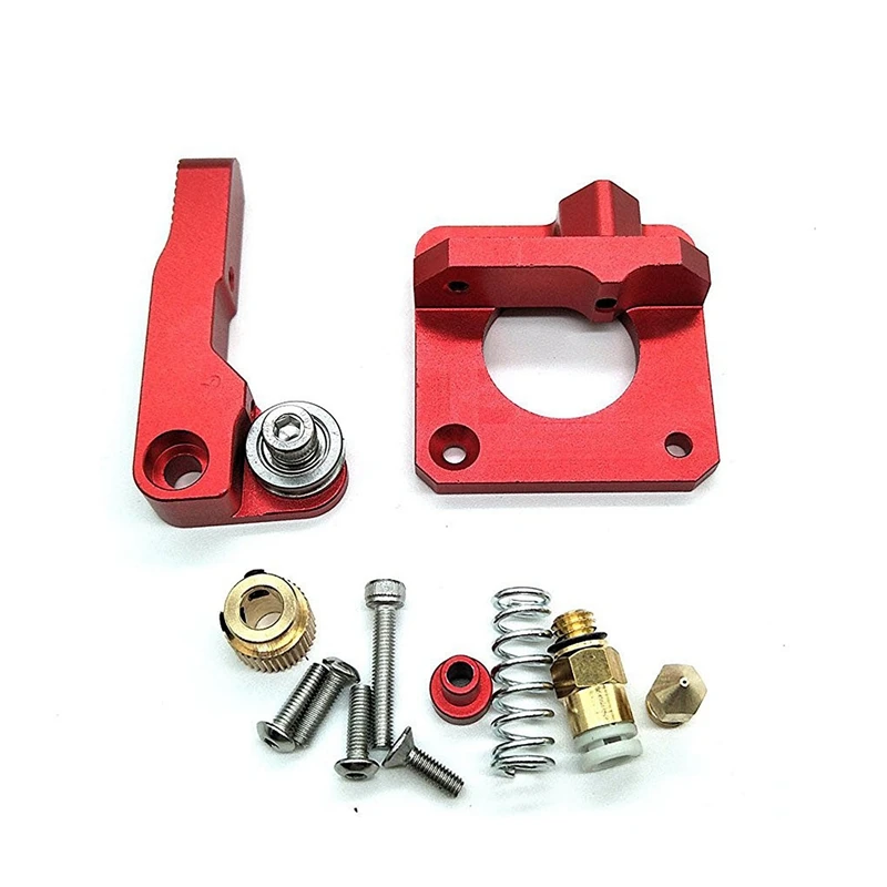 2 Set 3D Printer Accessories: 1 MK8 Drive Feed Extruders &amp Pcs Prusa I3 Anet All Metal X Carriage With Belt Holder |