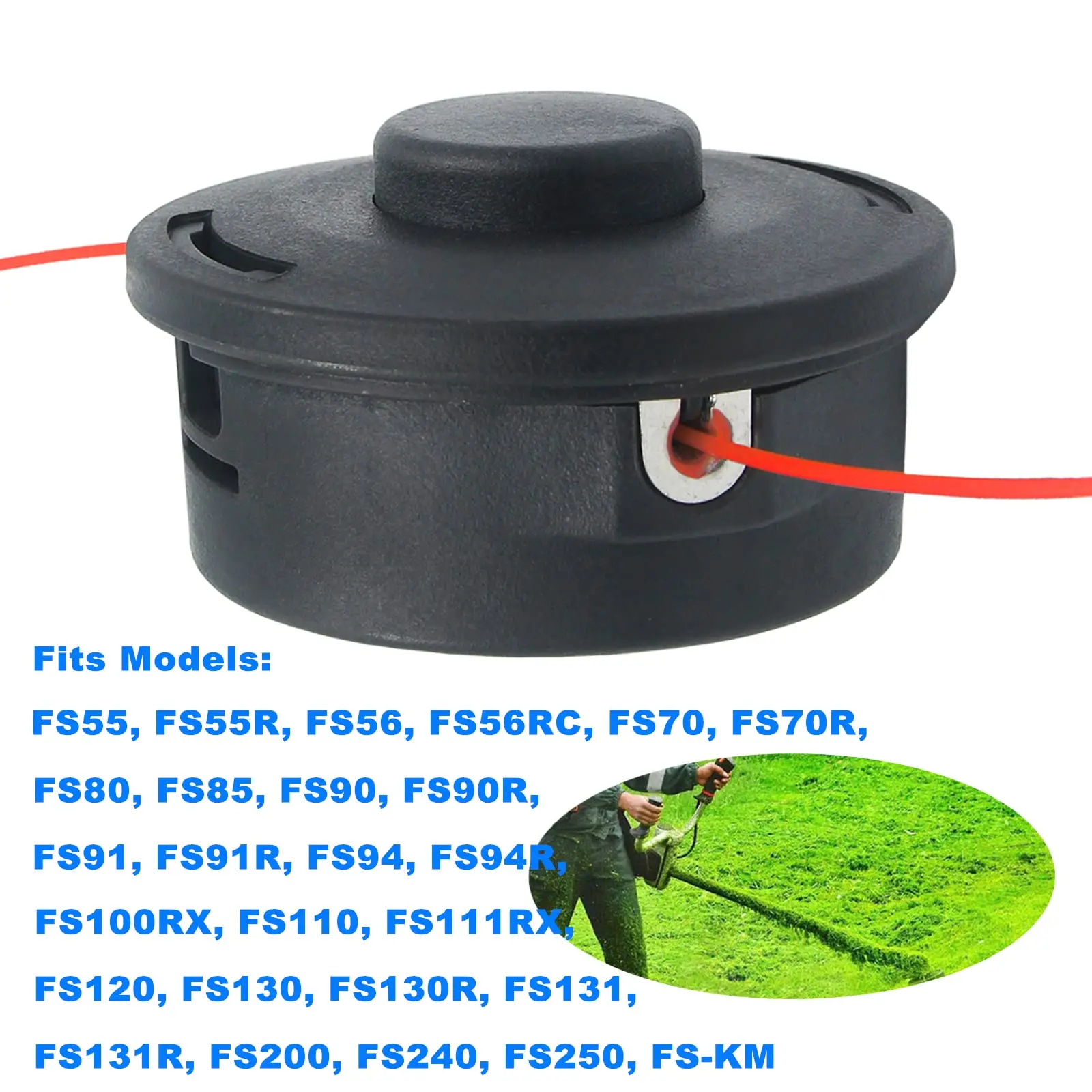 Фото Триммерная головка 25-2 с отбойником 4002 710 2108 для Stihl FS55 FS55R FS56 FS56RC FS70 FS70R FS80 FS85 FS90 FS90R FS91R FS94R FS100RX №4