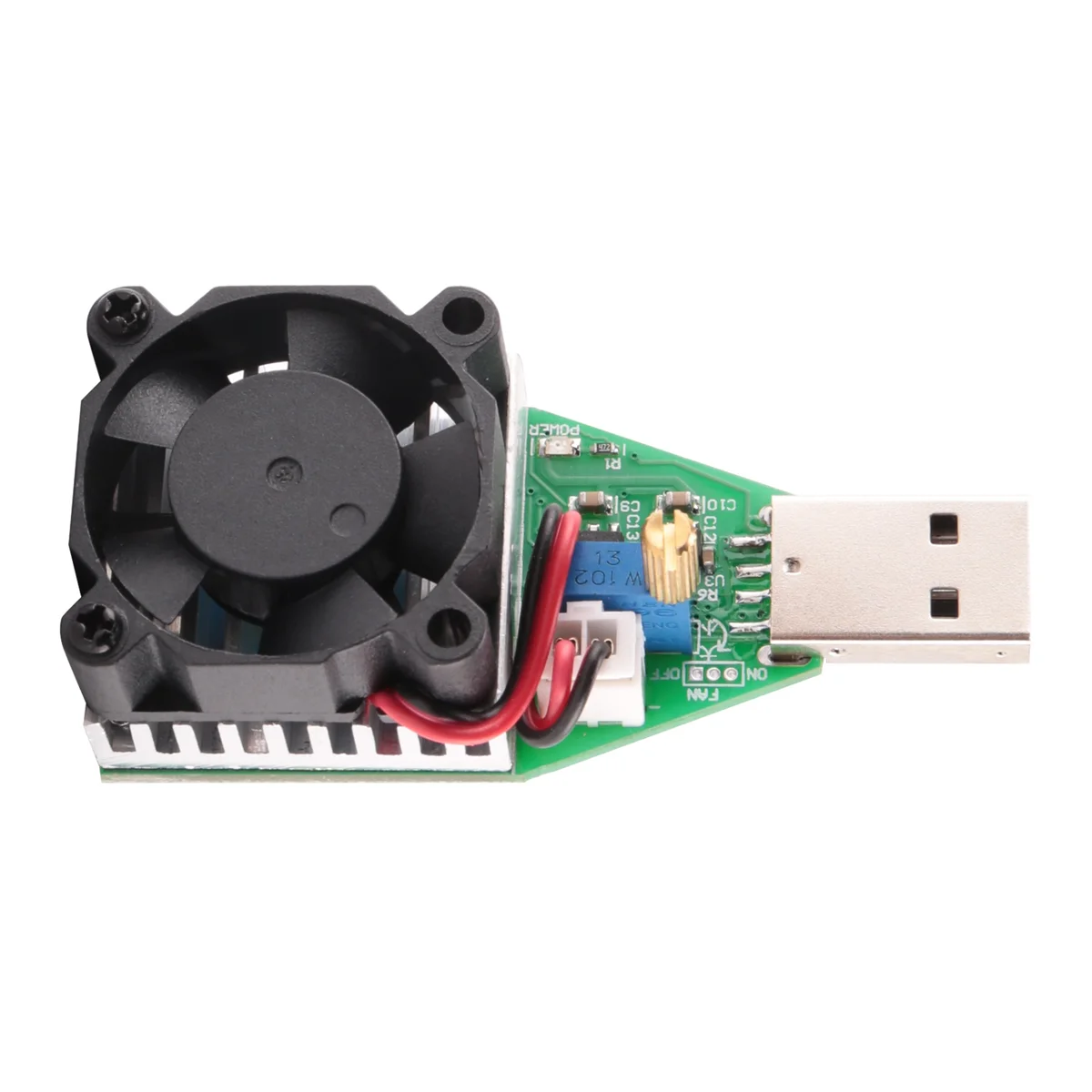 USB-тестер емкости разряда аккумулятора 15 Вт регулируемый электронный