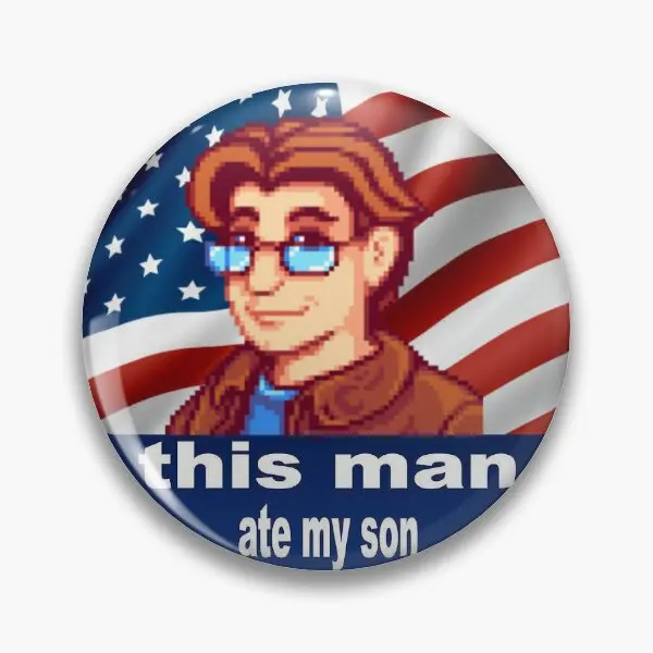 Мягкая булавка для пуговиц Pierre Ate My Son