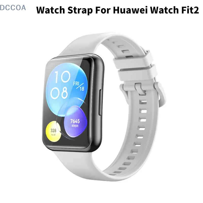 Силиконовый ремешок для Huawei Watch Fit 2