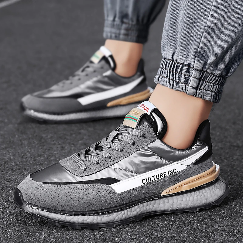 

Men Running Shoes 2021 Summer Breathable Sneakers High Quality Trendy Korean Jogging Shoes Training Sports Shoes Zapatillas