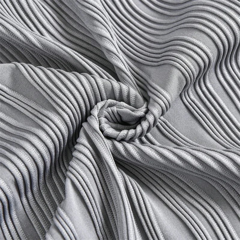 Чехол на стул с принтом в полоску эластичные Нескользящие чехлы стулья