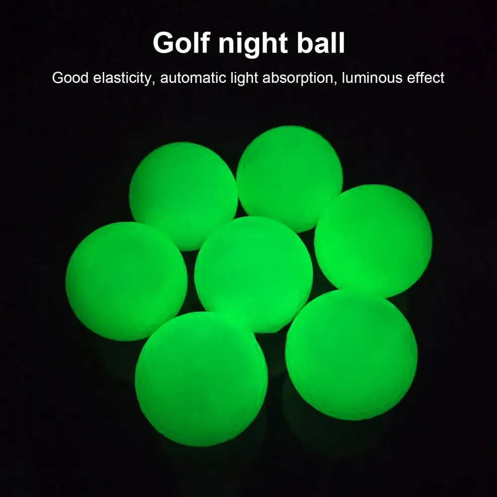 

Luminous Golf Ball Glow In The Dark Light Up Luminous LED Golf Balls Night Practice Night Sports Fluorescent Glow Golf Balls