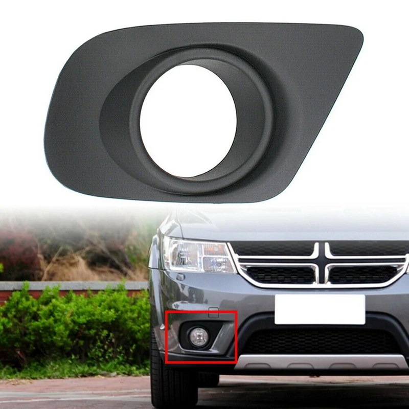 

Right Passenger Side Fog Light Lamp Cover ABS For DODGE JOURNEY CHRYSLER 200 2011-2020 68088686AB