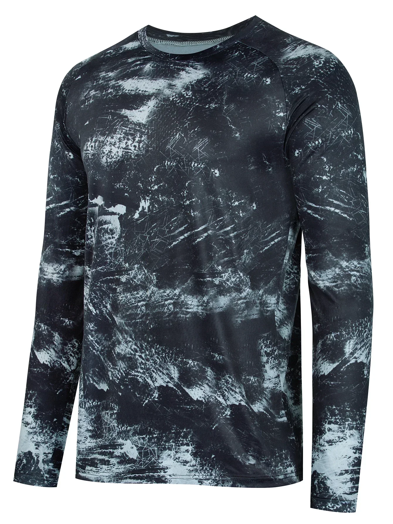 Мужская рубашка с длинным рукавом для рыбалки защитные быстросохнущие топы