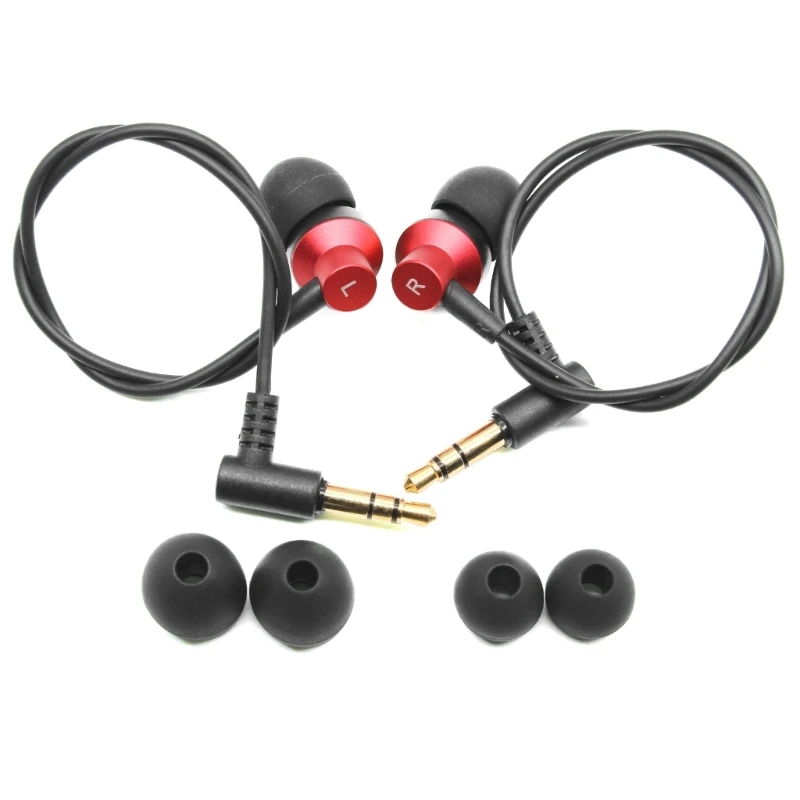 1 Pair Earbuds Ear-in Headphone Replacement Earphone Noise Isolating Headset