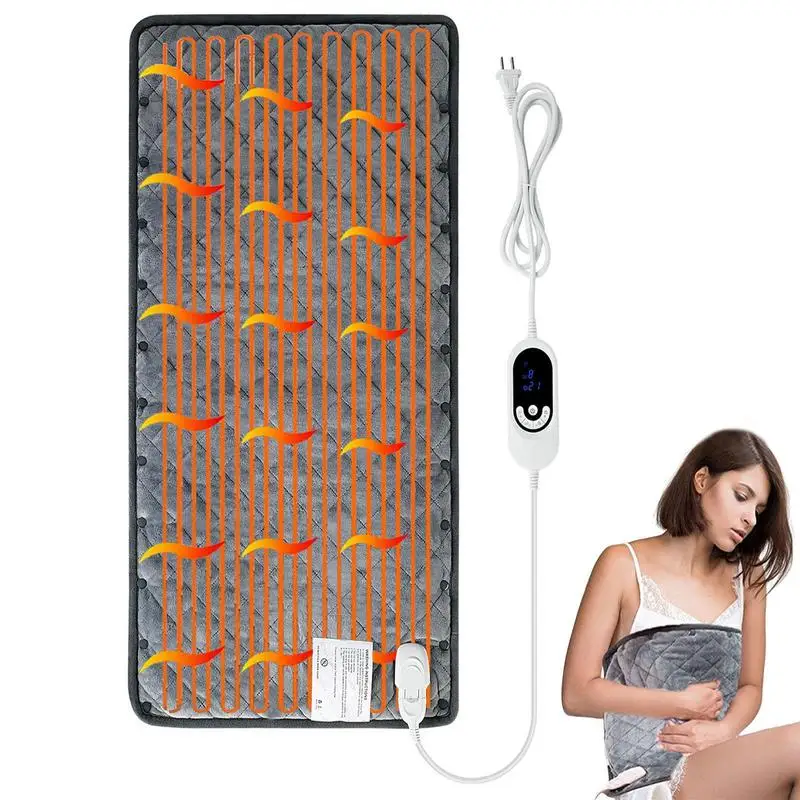 

Electric Heated Pad For Neck Portable Wearable Heated Cushion Wrap Heating Neck And Shoulders Cushion Heated For Women With 8
