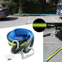 heavy duty tow strap car tow rope 5 meters 8 tons luminous towing rope trailer with thickening pull rope for off road vehicle