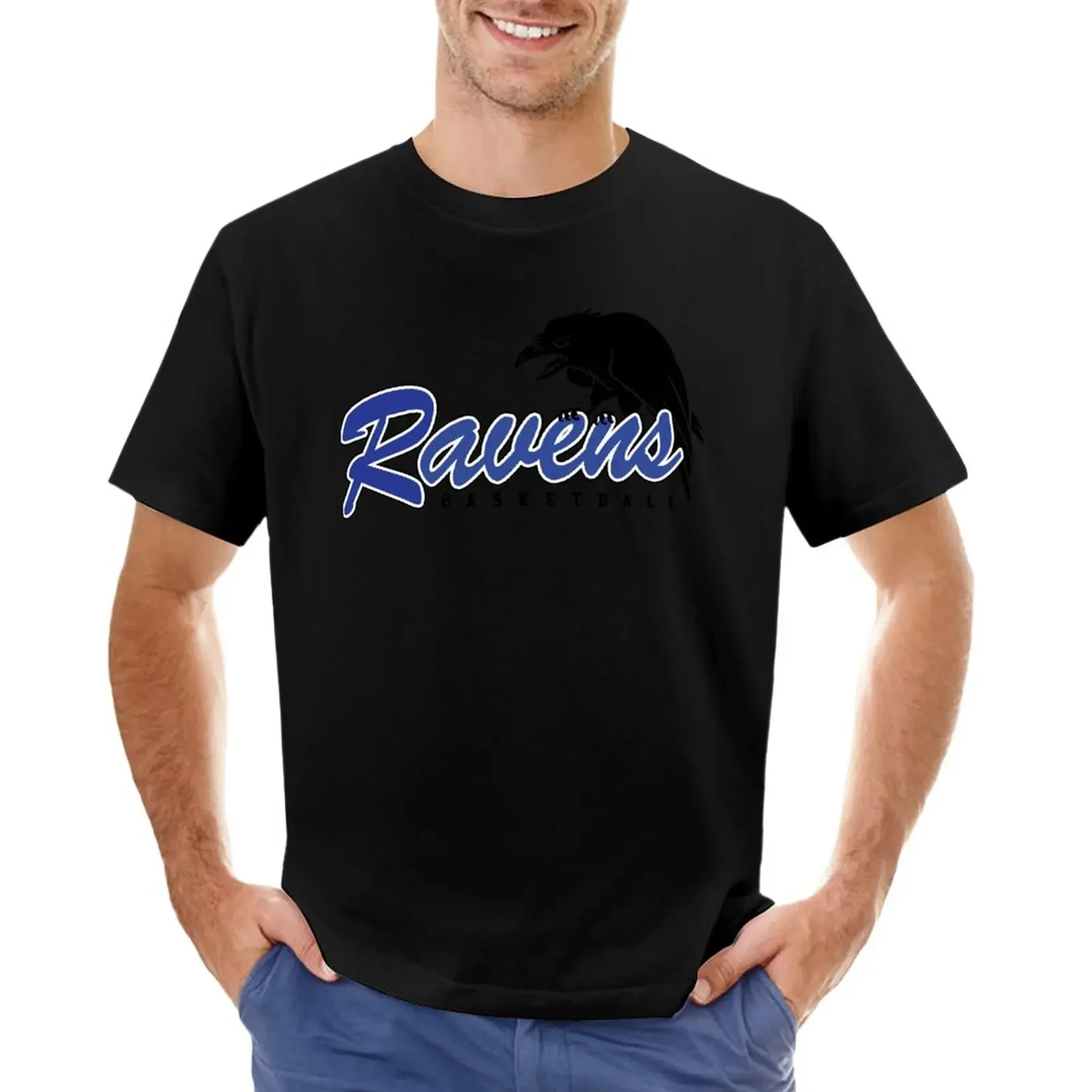 Баскетбольная футболка Tree Hill Ravens.png кавайная одежда пот футболки большого