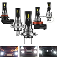 2pcs hilow kit beam led super bright h3 h4 h7 9005 9006 h11 headlight driving bulb drl car fog light turn signals
