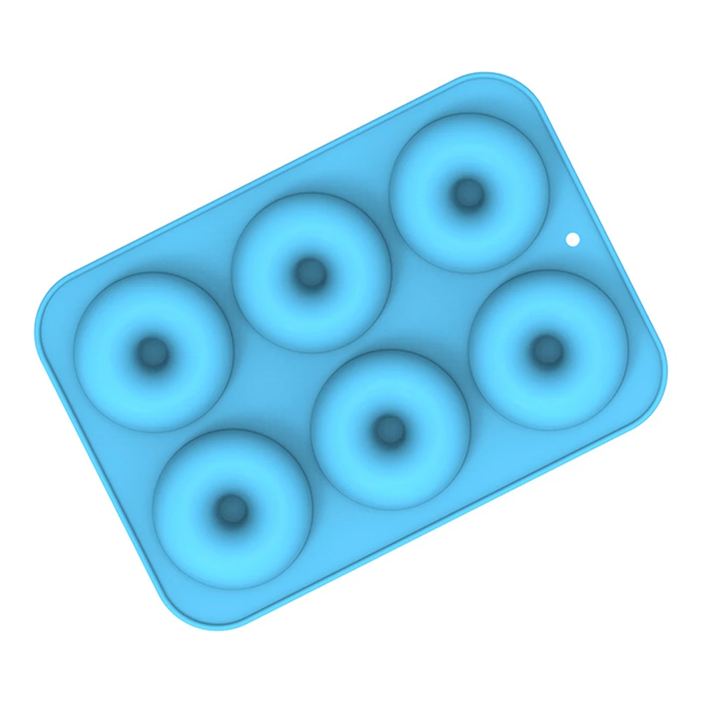 

Силиконовая форма для пончиков, многофункциональные празднивечерние принадлежности для кухни, простая в использовании, с гладкой поверхно...