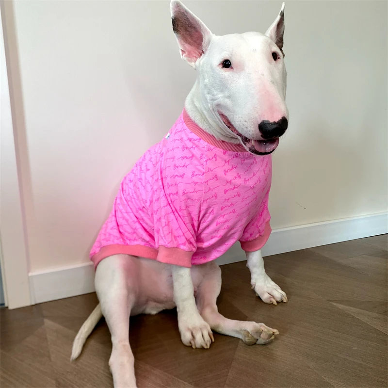 

Spring Dog Clothes Big Large Dog Clothing T-shirt Corgi Shiba Inu Samoyed Husky Labrador Golden Retriever Bull Terrier Costume