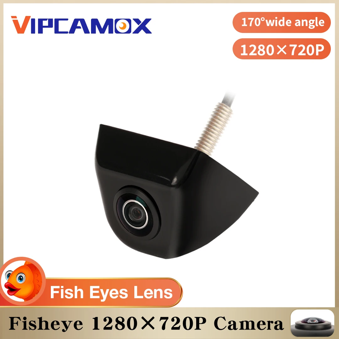 1080P AHD Vehicle Rear View Camera 170° Wide -angle HD Fish Eye Lens CVBS Car Reverse Rear Camera Starlight Night Vision