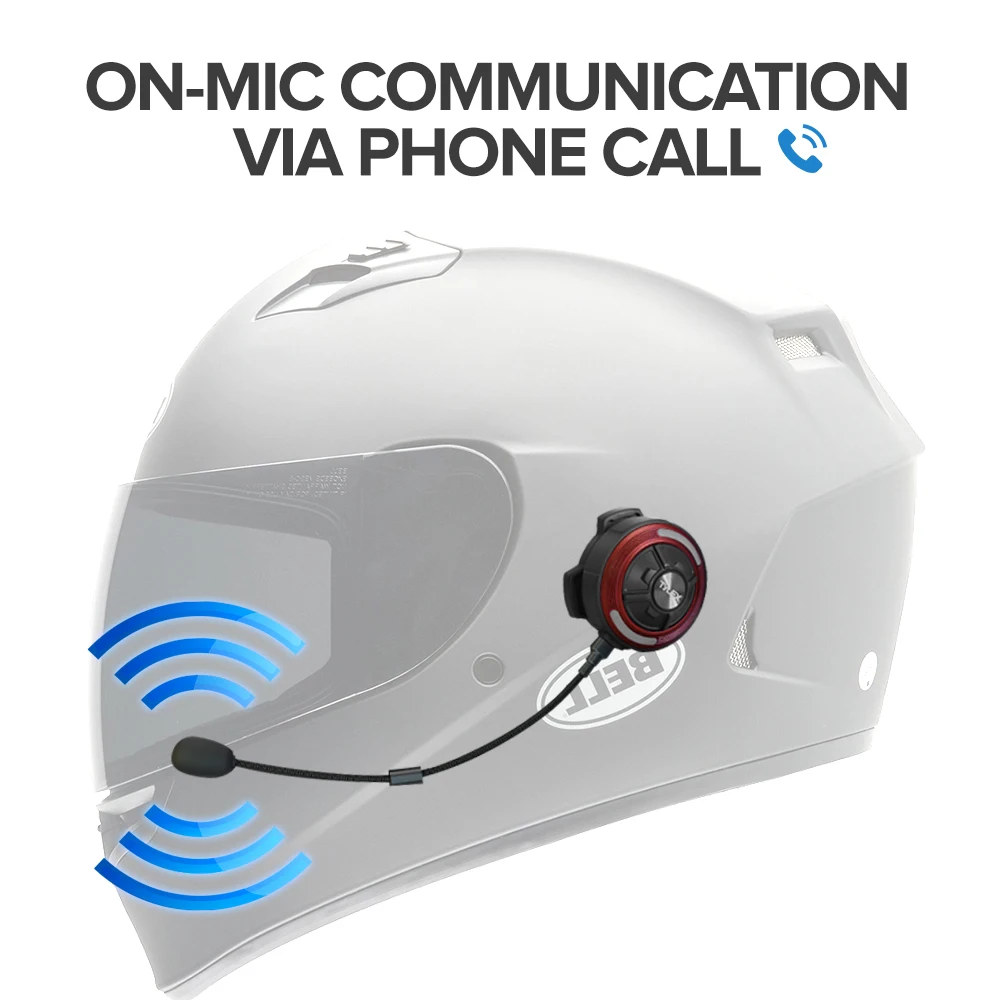 

X10 Motorcycle Bone Conduction Headset Bluetooth Helmet Headphone Waterproof Moto Wireless Handsfree Music Player Speaker