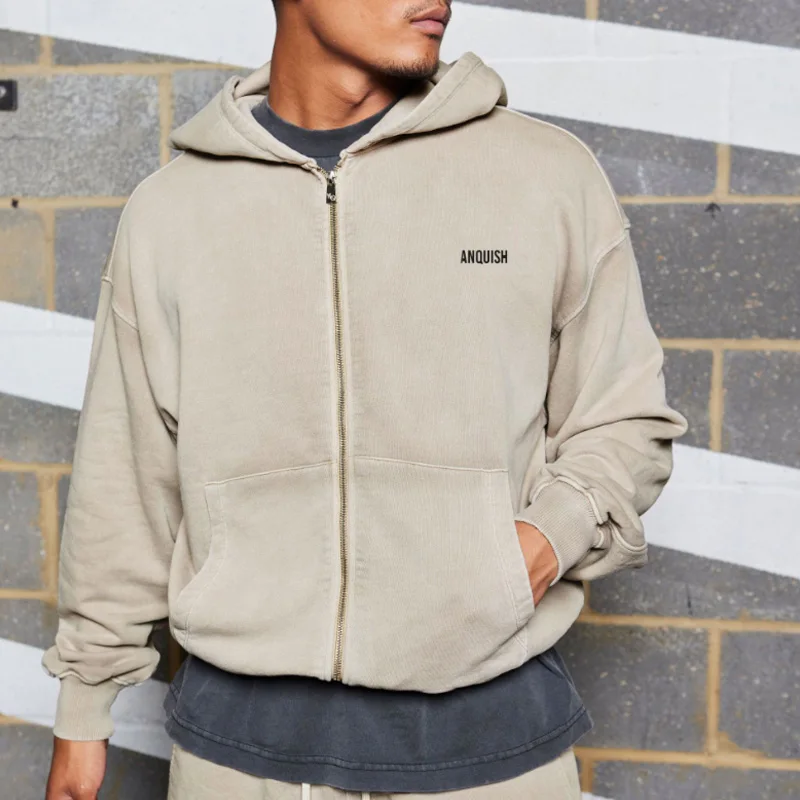 

Толстовка мужская с капюшоном, свитшот для спортзала, спортивная одежда для фитнеса, куртка на молнии для бега и бега с капюшоном, повседневная верхняя одежда