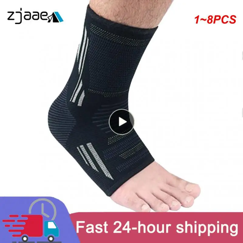 

1 ~ 8 шт. стабильная защита голеностопа противоскользящая полоса дизайн 76 г поддержка голеностопа для футбола удобная и подходящая дышащая