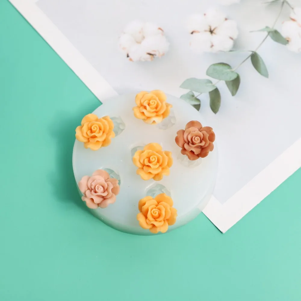 Силиконовая форма для выпечки шоколада пиона вишни