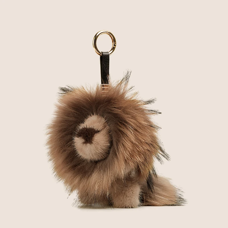 

Новинка, маленькая Ослепительная подвеска, Женская Изысканная кожа, норковые волосы