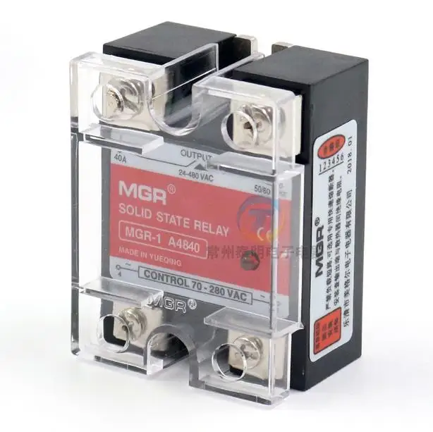 

Новинка, твердотельное реле MGR MGR-1 A4840 40A, 1 шт., бесплатная доставка