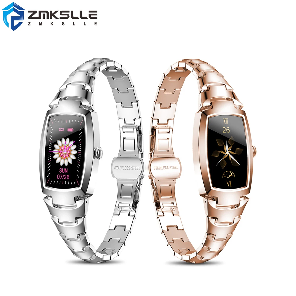 

ZMKSLLE H8Pro Smart Watch Bracelet Heart Rate Blood Pressure Watch Pedometer Waterproof Fitness Activity Tracker Women Bracelet