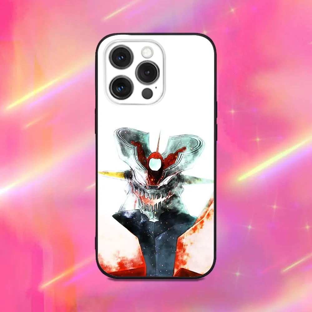 Чехол для телефона M-Mazinkaiser iPhone 16 15 14 13 12 11 Pro Max Plus X XS XR SE 8 7 Mini мягкий силиконовый