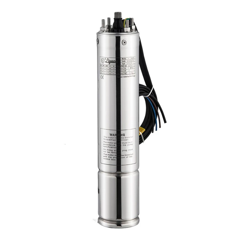 

China Factory Single Phase Three Phase Pump Motor 4 Inch Submersible Electric Water Pump Motor
