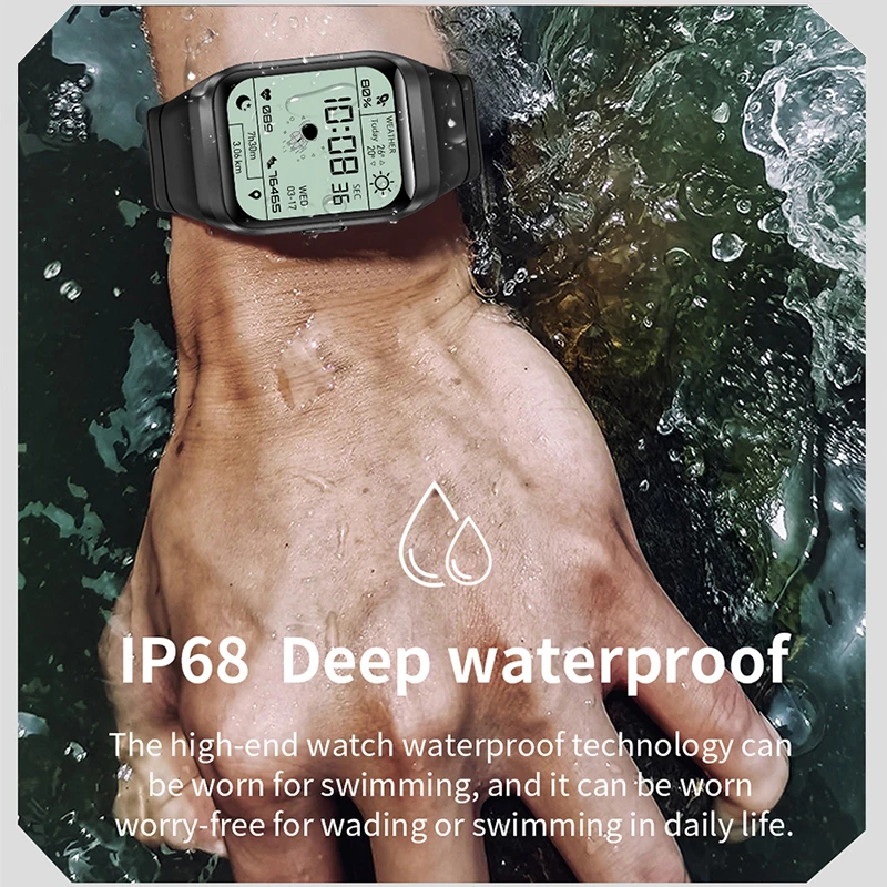 X29 GPS Track Outdoor Smart Watch 1.7 inch For Women Men IP68 Waterproof Multi-Sports Mode Swim Smartwatch 30 Days Long Standby