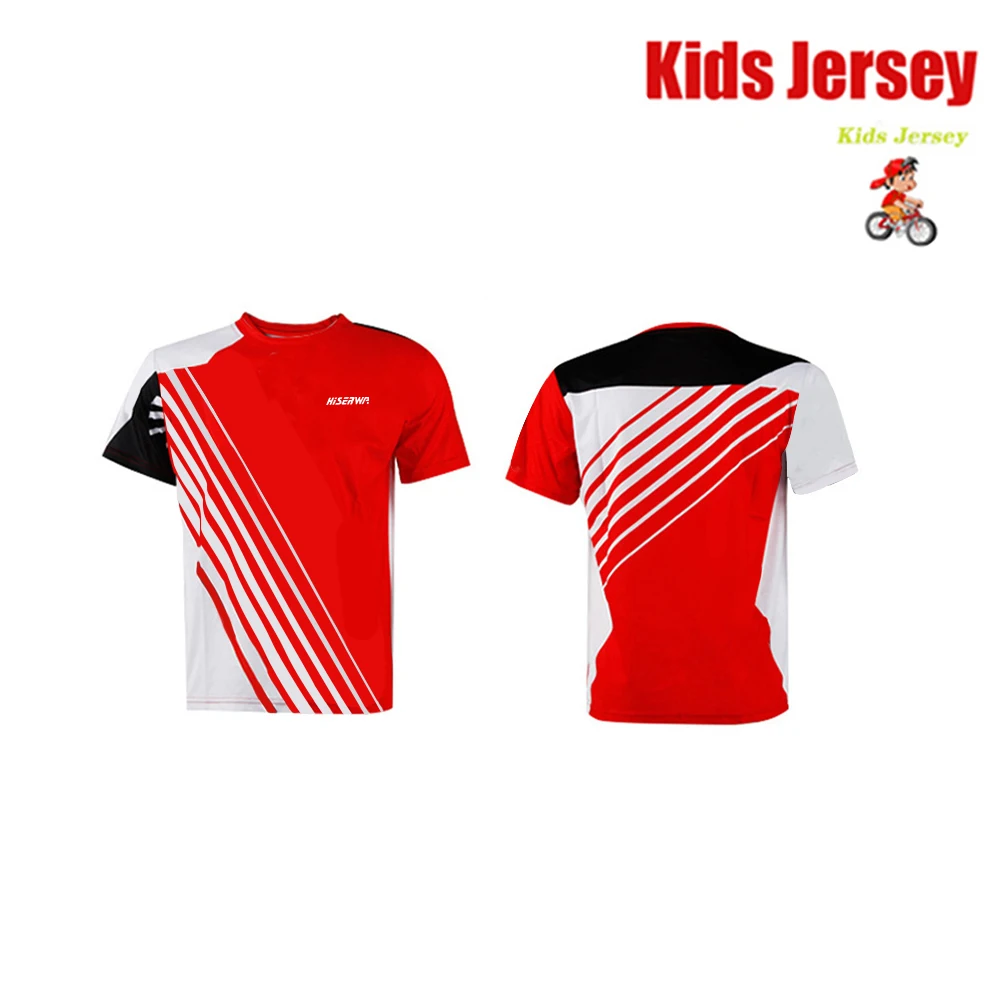 Детский трикотаж для горного велосипеда с короткими рукавами мотоциклетный