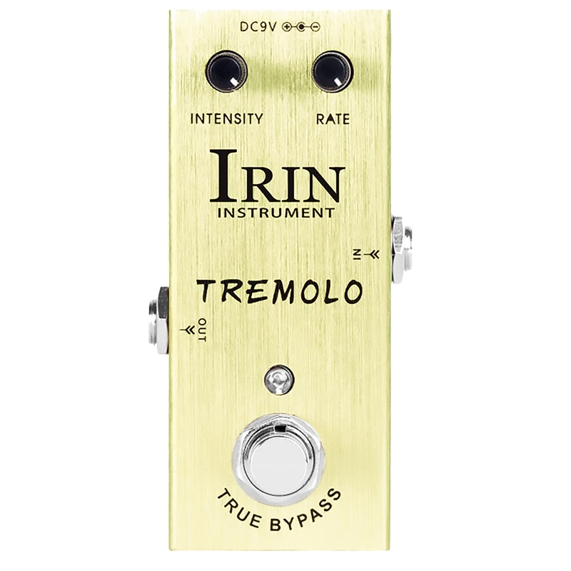 

Электрический металлический гитарный эффектор IRIN, профессиональный одноблочный маленький эффектор