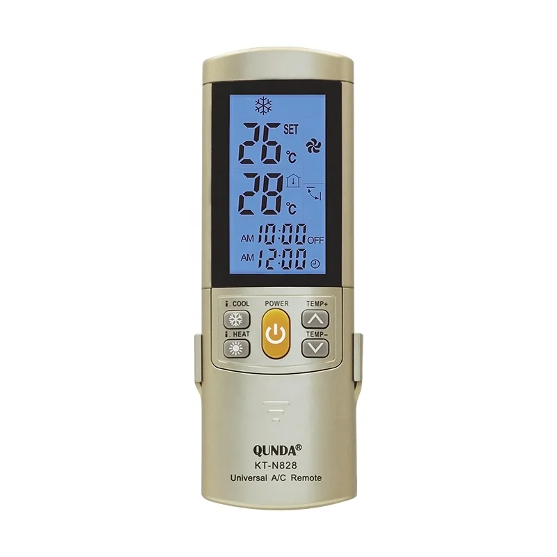 

Universal high quality air conditioner remote control KT-N828 LCD Backlight