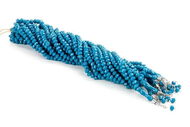 IQRAH Crystal Looking 99 lu Rosary Mevlüt Hajj Umrah Gift 10 pcs Oil