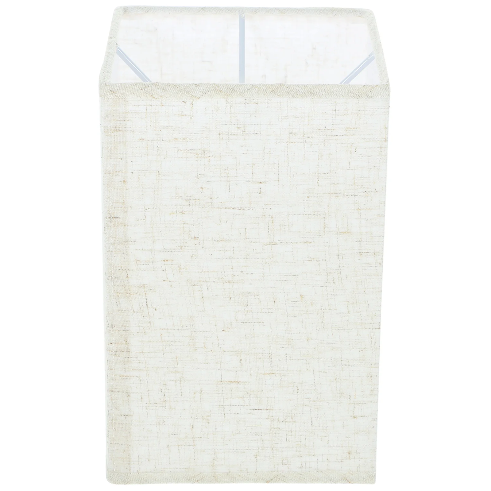 

Candlestick Table Light Cover Bedside Lamp Shade Replacement Square Lampshade Linen