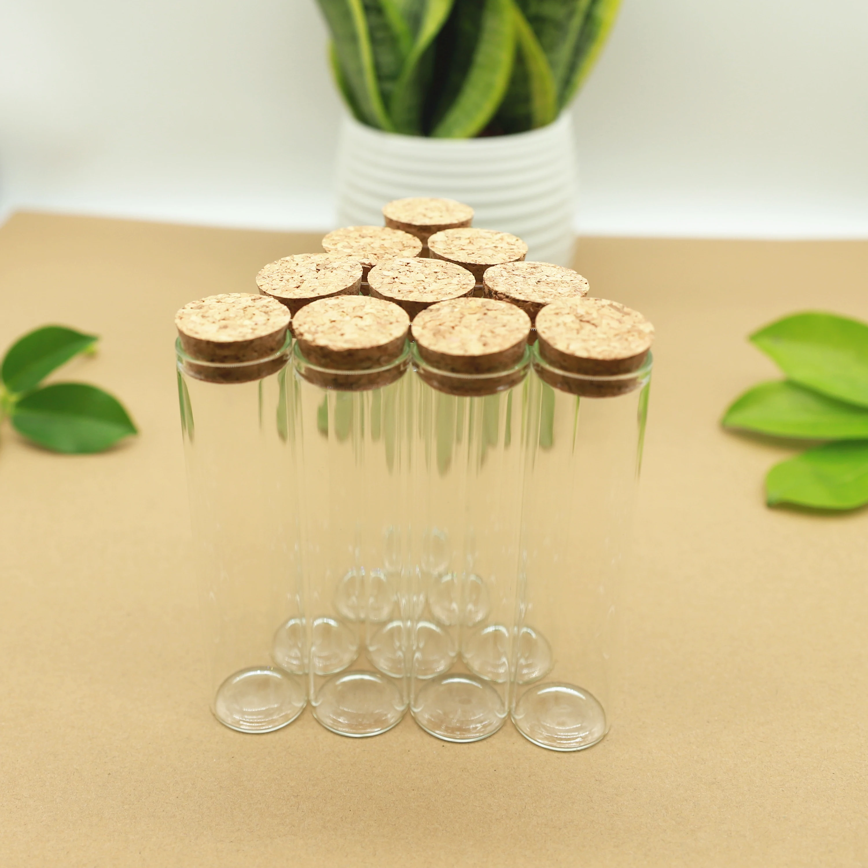 

12 шт., прозрачная стеклянная бутылка, 30 х150 мм, 60 мл