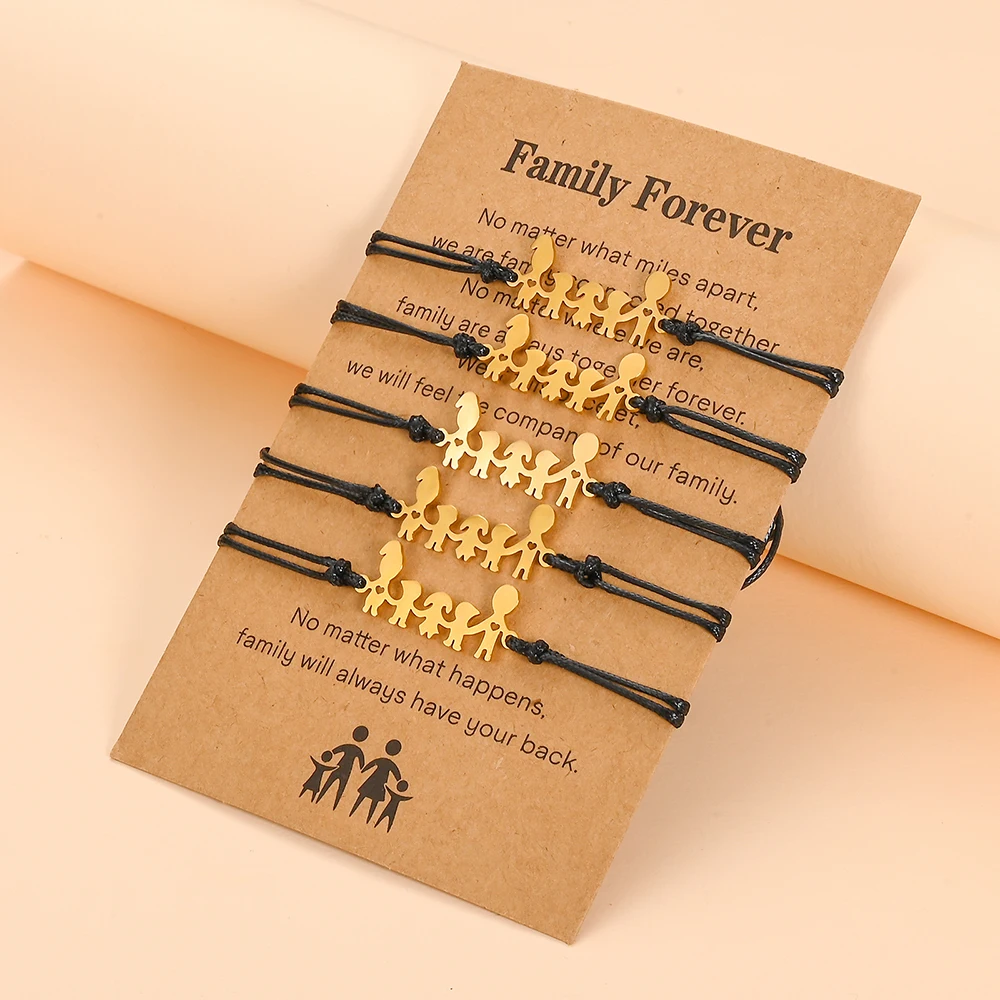 Комплект браслетов из нержавеющей стали серебристого и золотистого цвета |