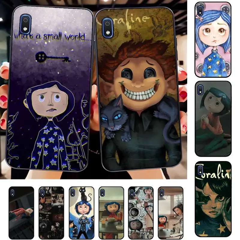 

Disney Coraline and the magic door Movie Phone Case for Samsung A51 01 50 71 21S 70 31 40 30 10 20 S E 11 91 A7 A8 2018