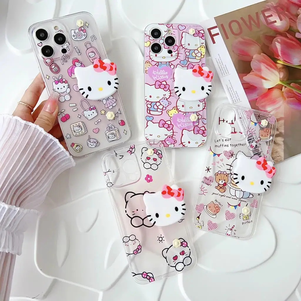 Держатель ремешка на запястье для OnePlus 6 7 8 9 10 11 Pro T R RT Hello Kitty