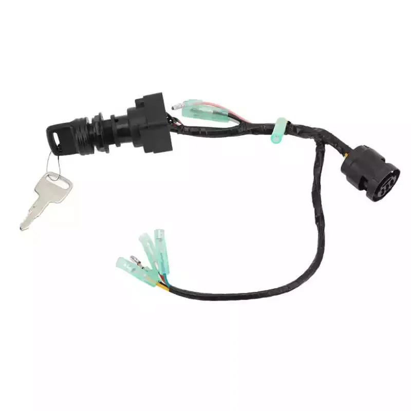 Ignition Key Switch Metal 61B-82510-00-00 Wide Application Simple Install Sturdy with Keys for Motorcycle Parts enlarge