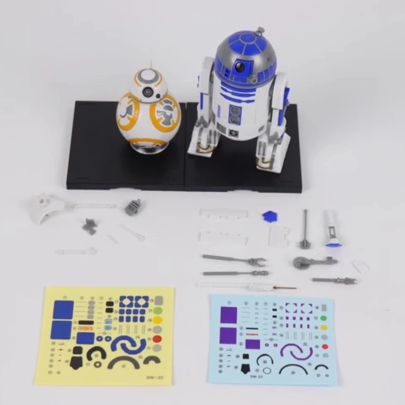 Фото Звездные войны 1/12 BB-8 R2-D2 Фигурки Сборка Модель робота Игрушка Настольные украшения Коллекционные детские подарки на день рождения №5