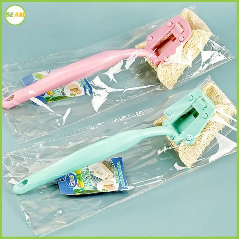 

Soften In Water Pot Brush Can Be Hung Loofah 18x58cm Drained To Save Space Long Handle Wash Brush Leaning Tools Luffa Pot Brush