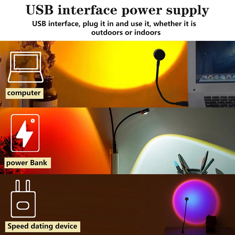 Рисунок 4 - USB Радужный закат лампа 18/28