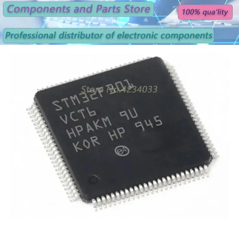 

1 шт. STM32F301VCT6 STM32F301VC STM32F LQFP-100 new100% STM3 F301VCT6