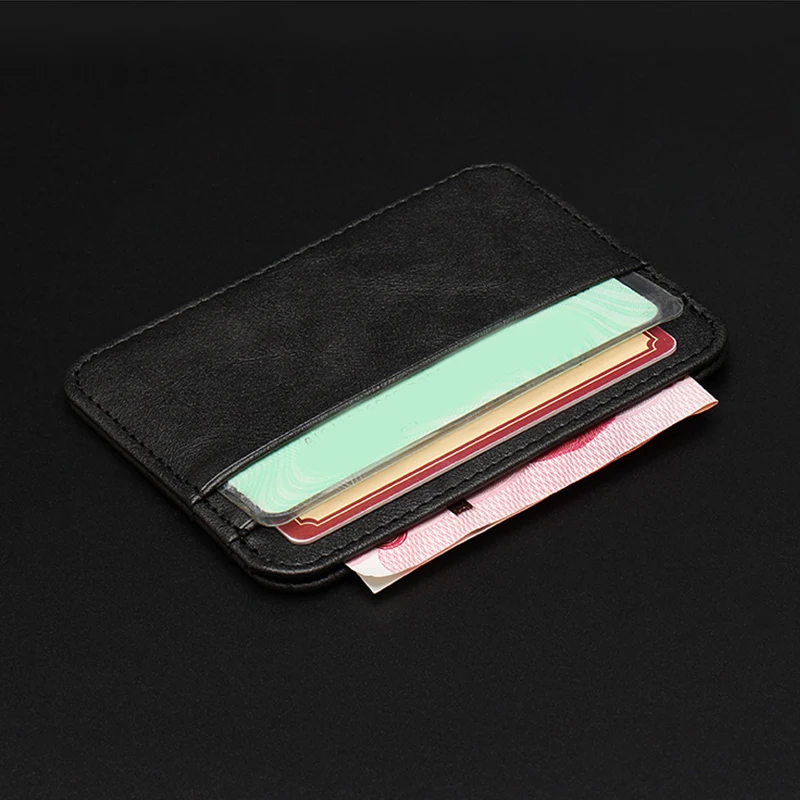 1 Pc Card Holder Slim Bank Credit Card ID Cards Coin Pouch Case Bag Wallet Organizer Women Men Thin Business Card Wallet