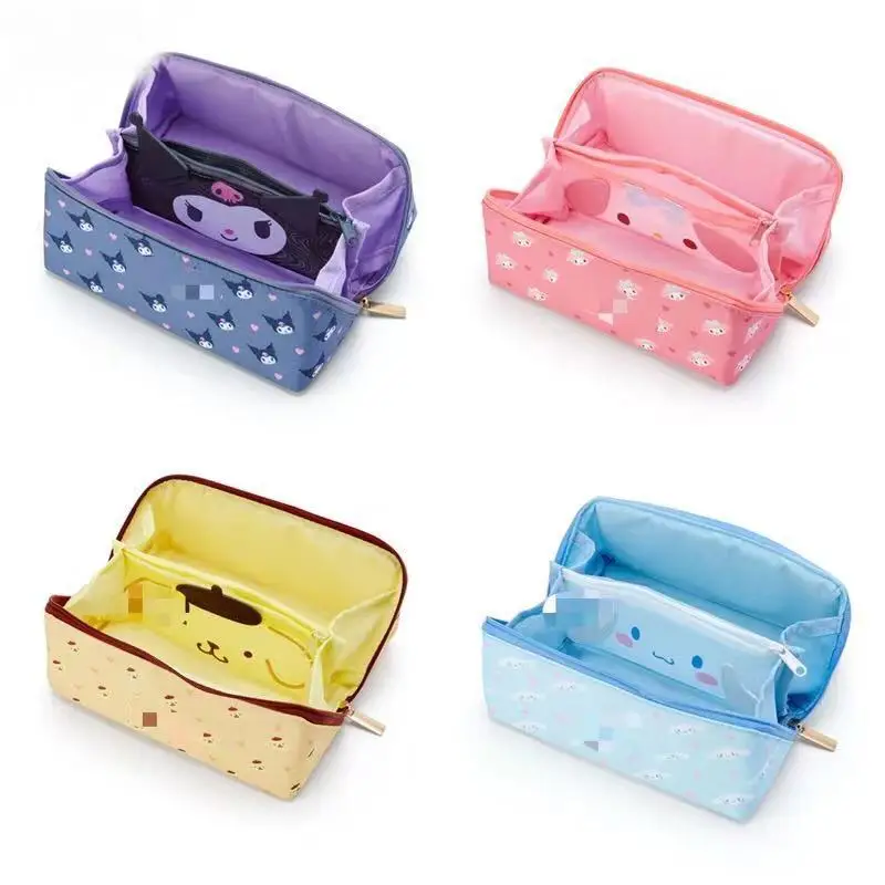 Students stationery pen bag lovely cartoon makeup bag to protect skin to taste finishing small adorn article receive bag