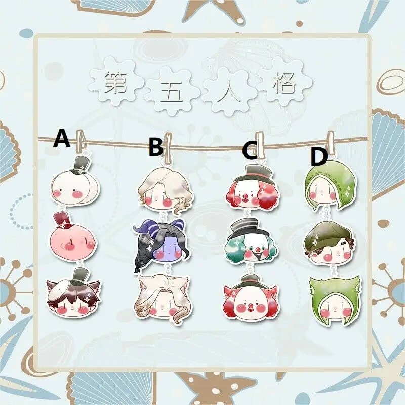 

Asymmetrical Identity V Soldier Jack Joseph Anime Acrylic Keychain Strap Cute