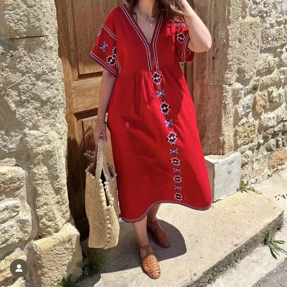 Богемная соломенная сумка из рафии большая вместительная дорожная пляжная для