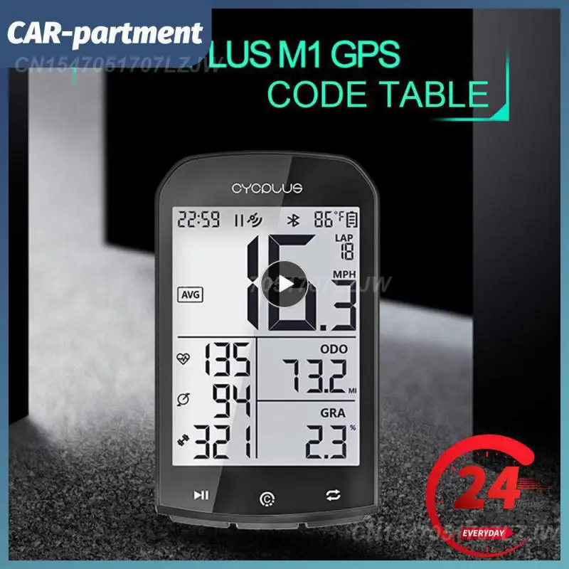

Cycling Computer Wireless Speedometer 1100mah Bluetooth Tracker Waterproof Road Bike MTB Bicycle Cycling Odometer IPX6 2.9 In