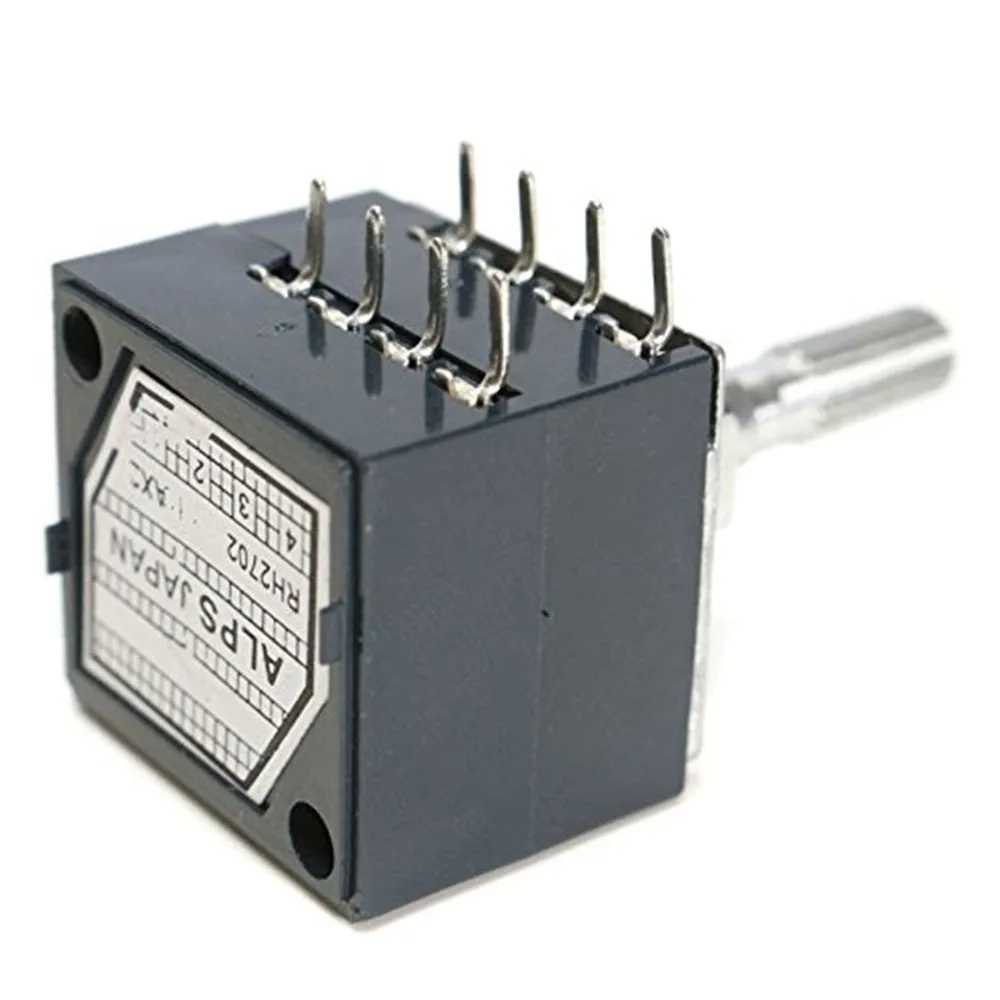 

50K 100K Rotary Potentiometer Switch RH2702 Audio Volume Control Stereo Loudness Speaker Amplifier Potentiometer Switch