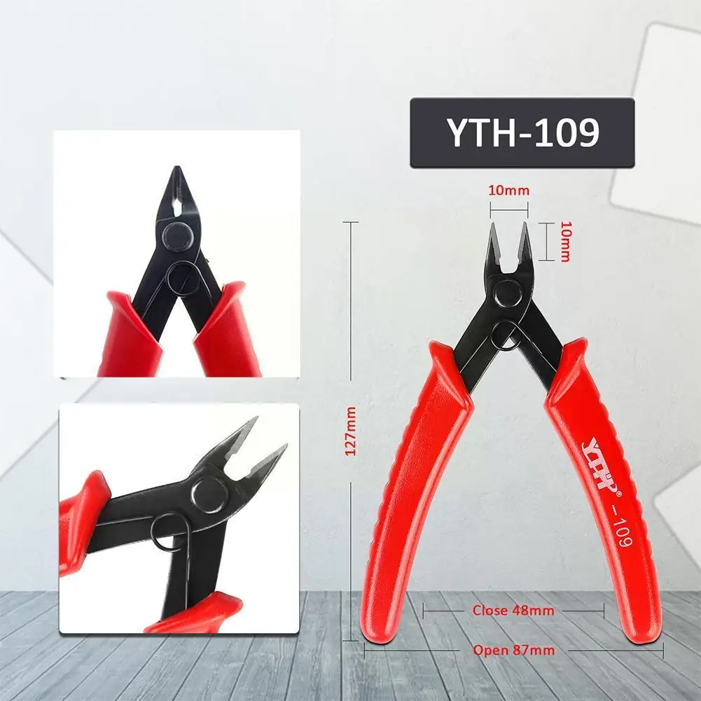 Миниатюрные кусачки диагональные ручные мини-плоскогубцы боковые снайперы для